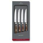 Набор ножей кухон. Victorinox Grand Maitre Steak 7.7240.4 (7.7240.4) компл.:4предм. дерево подар.коробка