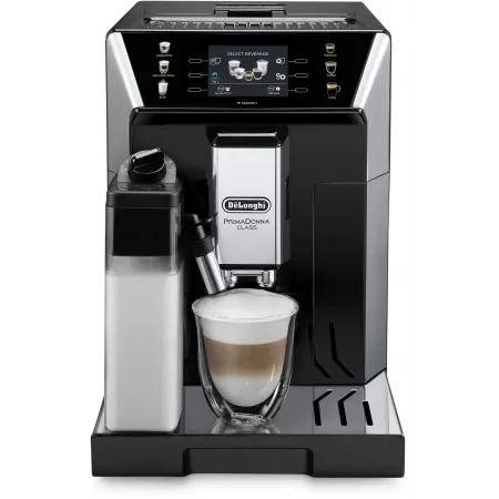Кофемашина Delonghi ECAM550.65.SB 1450Вт черный/серебристый Кофемашина Delonghi ECAM550.65.SB 1450Вт черный/серебристый