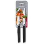 Набор ножей кухон. Victorinox Swiss Modern (6.9003.12WB) компл.:2предм. черный блистер