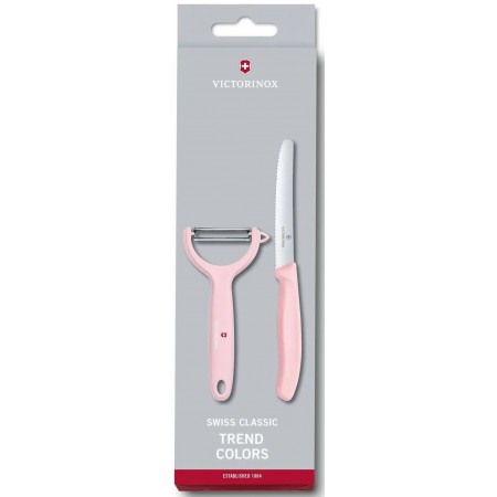 Набор ножей кухон. Victorinox Paring Knife Set (6.7116.23L52) компл.:1предм. овощеч. розовый карт.коробка