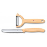 Набор ножей кухон. Victorinox Paring Knife Set (6.7116.23L92) компл.:1предм. овощеч. оранжевый карт.коробка