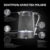 Чайник электрический Polaris PWK 1715 CGL 1.7л. 2200Вт графит корпус: стекло/металл