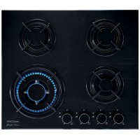 Газовая варочная поверхность Krona CORTESIA 60 BL черный