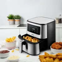 Аэрогриль Kitfort KT-2228 1700Вт серебристый Аэрогриль Kitfort KT-2228 1700Вт серебристый