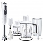 Блендер погружной Braun MQ3145WH 750Вт белый/серый
