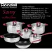 Набор посуды Rondell Savvy RDS-1189 10 предметов