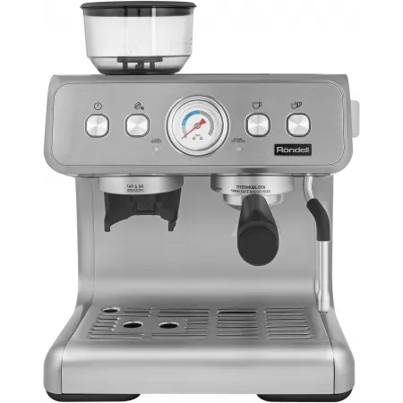 Кофемашина Rondell RDE-1105 1550Вт серебристый