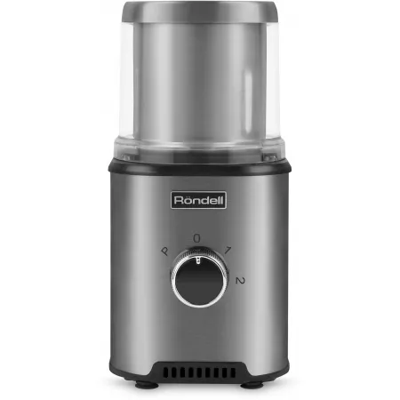 Кофемолка Rondell RDE-1150 350Вт сист.помол.:ротац.нож вместим.:110гр серебристый
