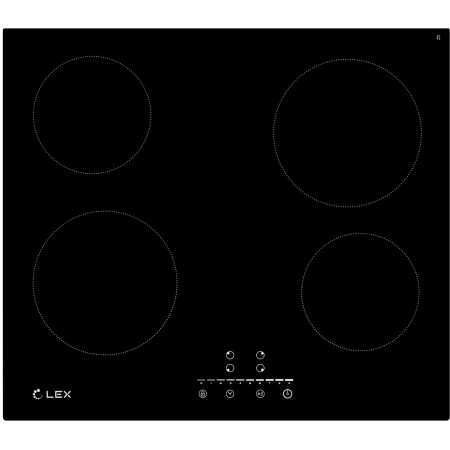 Варочная поверхность Lex EVH 640-1 BL черный