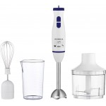 Блендер погружной Supra HBS-698 700Вт белый/синий