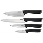 Набор ножей кухон. Tefal K221S475 (2100121761) компл.:4предм. черный