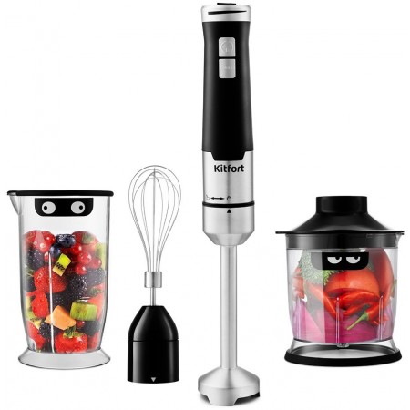 Блендер погружной Kitfort КТ-3053 1000Вт черный