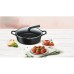 Кастрюля Tefal Delicio E2327274 4.8л. d=28см (с крышкой) черный (2100123567)