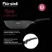 Сковорода ВОК (WOK) Rondell Point RDA-1349 круглая 28см покрытие: TriTitan ручка несъемная (с крышкой) графитовый