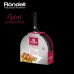 Сковорода ВОК (WOK) Rondell Point RDA-1349 круглая 28см покрытие: TriTitan ручка несъемная (с крышкой) графитовый