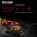 Сковорода-гриль Rondell Leistung RDA-1050 квадратная 28см покрытие: Xylan Plus ручка несъемная (без крышки) черный