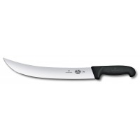 Нож кухонный Victorinox Fibrox (5.7303.31) стальной для стейка лезв.310мм прямая заточка черный Нож кухонный Victorinox Fibrox (5.7303.31) стальной для стейка лезв.310мм прямая заточка черный