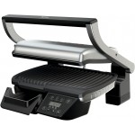 Электрогриль Tefal Optigrill GC740B30 2000Вт серебристый/черный