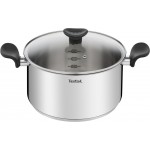 Кастрюля Tefal Primary E3084674 5.2л. d=24см (с крышкой) стальной (2100120958)