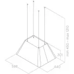 Вытяжка каминная Elica Ikona Light WH/F/60 белый управление: сенсорное (1 мотор) Вытяжка каминная Elica Ikona Light WH/F/60 белый управление: сенсорное (1 мотор)