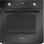 Духовой шкаф Электрический Darina 0V5 BDE 112 708 B1 черный/стекло черное