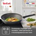 Сковорода ВОК (WOK) Tefal Natural Cook 04211628 круглая 28см покрытие: Mineralia ручка несъемная (без крышки) серый (9100046098)