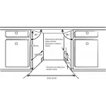 Посудомоечная машина встраив. Kuppersberg GSM 4572 2100Вт узкая