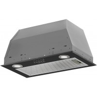 Вытяжка встраиваемая Krona Ameli 600 PB черный управление: кнопочное (1 мотор)