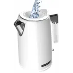 Чайник электрический Polaris PWK 1746CA Water Way Pro 1.7л. 2200Вт белый корпус: металл (PWK 1746CA)