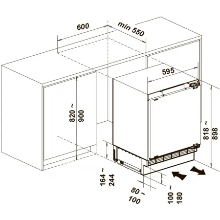 Freezer Lex FBI 101 DF