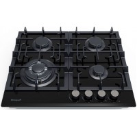 Газовая варочная поверхность Weissgauff HGG 641 BV черный