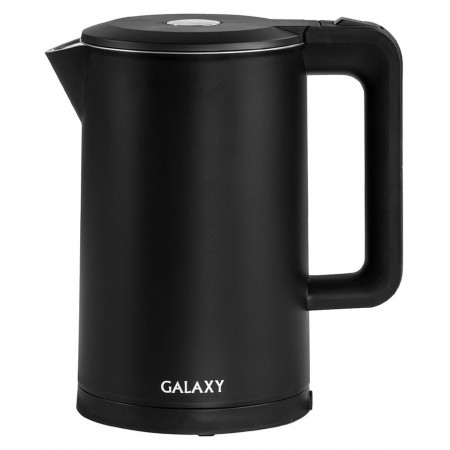 Чайник электрический Galaxy GL 0323 1.7л. 2000Вт черный корпус: пластик (ГЛ0323ЧЕРН)