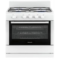 Плита Газовая Weissgauff WGS G4G01 W белый (без крышки) реш.сталь