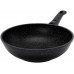 Сковорода ВОК (WOK) Starwind Chef Induction SW-CHI4028W круглая 28см покрытие: Pfluon ручка съемная (с крышкой) черный