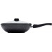 Сковорода ВОК (WOK) Starwind Chef Induction SW-CHI4028W круглая 28см покрытие: Pfluon ручка съемная (с крышкой) черный