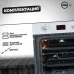 Духовой шкаф Газовый MBS DG-602WH стекло белое/черный