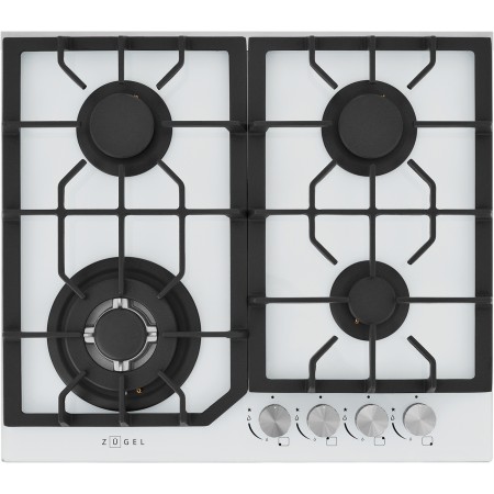 Газовая варочная поверхность Zugel ZGH601W белый