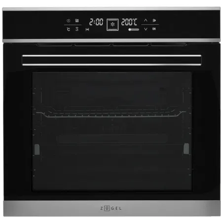 Духовой шкаф Электрический Zugel ZOE601X нержавеющая сталь/черный Духовой шкаф Электрический Zugel ZOE601X нержавеющая сталь/черный