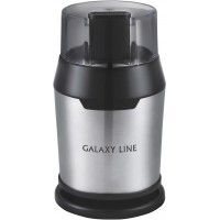 Кофемолка Galaxy Line GL 0906 200Вт сист.помол.:ротац.нож вместим.:60гр черный/серебристый