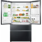 Холодильник Haier HB25FSNAAARU 3-хкамерн. черная сталь инвертер