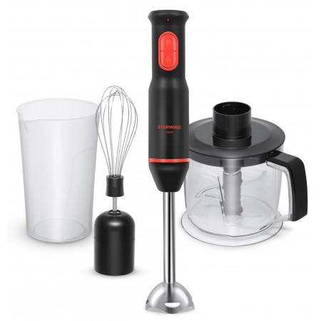 Блендер погружной Starwind SBP2300b 1000Вт красный/черный Блендер погружной Starwind SBP2300b 1000Вт красный/черный