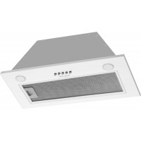 Вытяжка встраиваемая Weissgauff Arum 600 PB White Enamel белый управление: кнопочное (1 мотор)