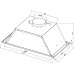 Вытяжка встраиваемая Weissgauff Arum 600 PB White Enamel белый управление: кнопочное (1 мотор)
