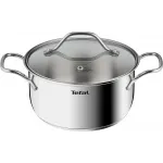 Кастрюля Tefal Intuition B8644474 2.8л. d=20см (с крышкой) серебристый (2100125814)