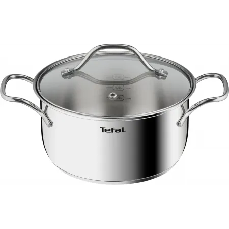 Кастрюля Tefal Intuition B8644474 2.8л. d=20см (с крышкой) серебристый (2100125814)