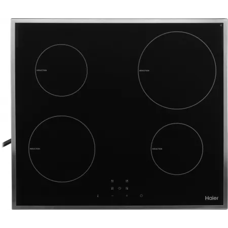 Индукционная варочная поверхность Haier HHX-Y64NFB черный/нержавеющая сталь