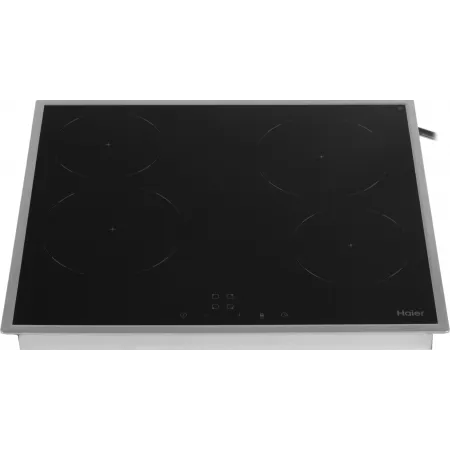 Варочная поверхность Haier HHY-C64NFB черный/нержавеющая сталь