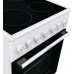 Плита Электрическая Gorenje GEC5B41WG белый стеклокерамика (без крышки)