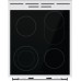 Плита Электрическая Gorenje GECS5C70WA белый/черный стеклокерамика (без крышки)