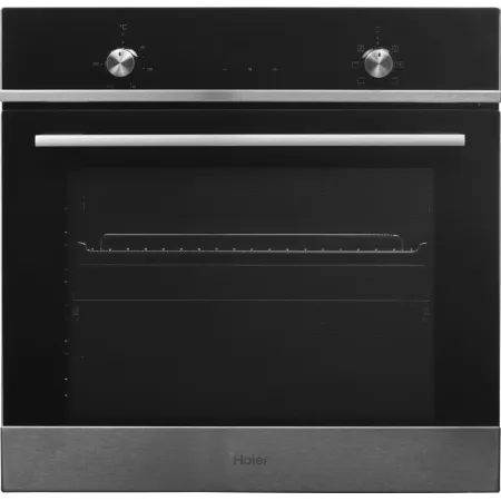 Духовой шкаф Электрический Haier HOX-P06HGBX черное стекло/нержавеющая сталь